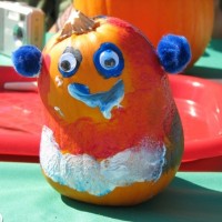 painted pumpkin